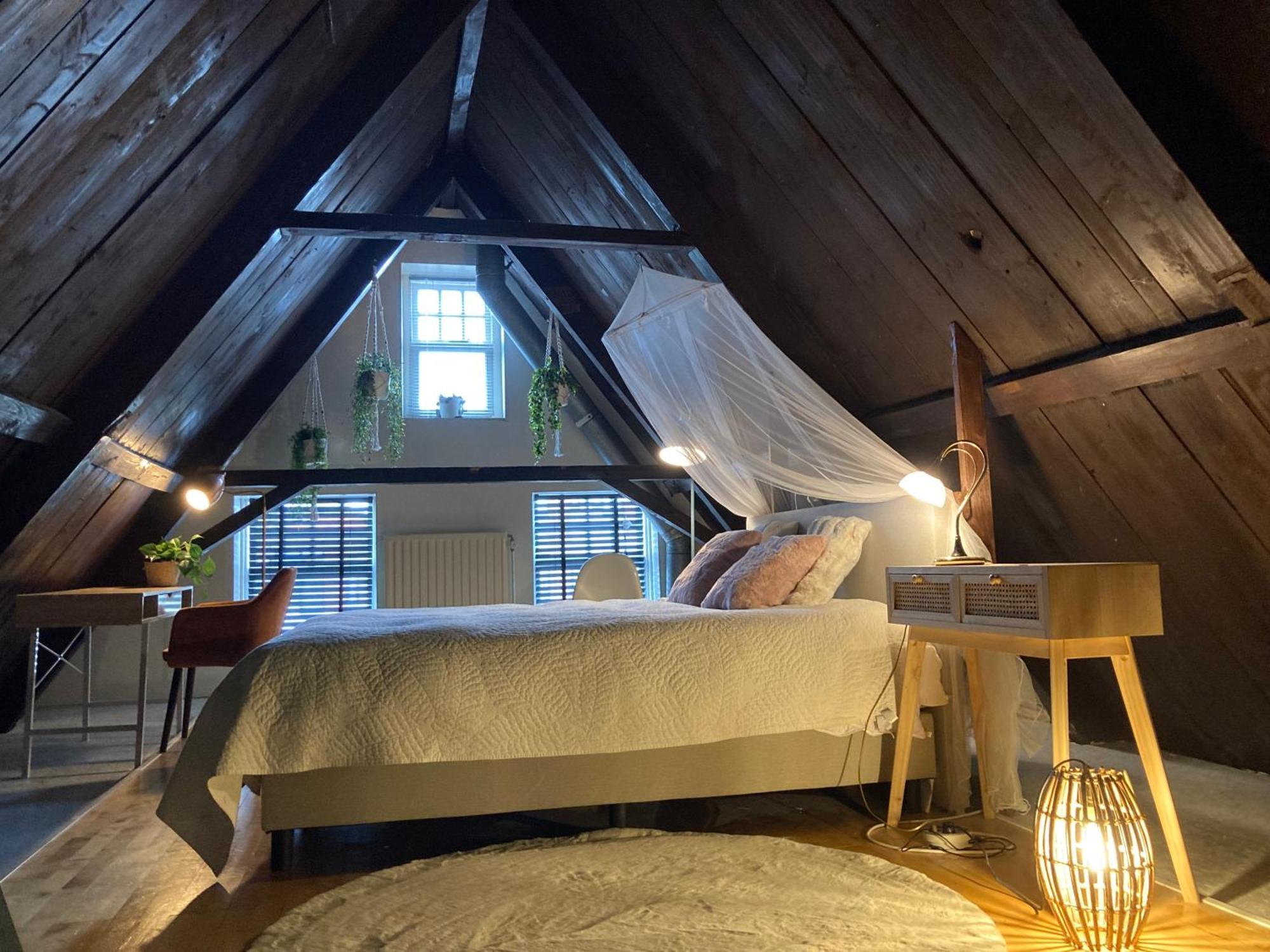 Elegant Appartement In Pakhuis Friesland Centrum 陆瓦尔登 外观 照片