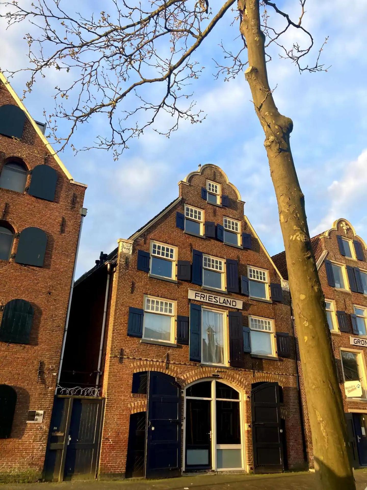 Elegant Appartement In Pakhuis Friesland Centrum 陆瓦尔登 外观 照片