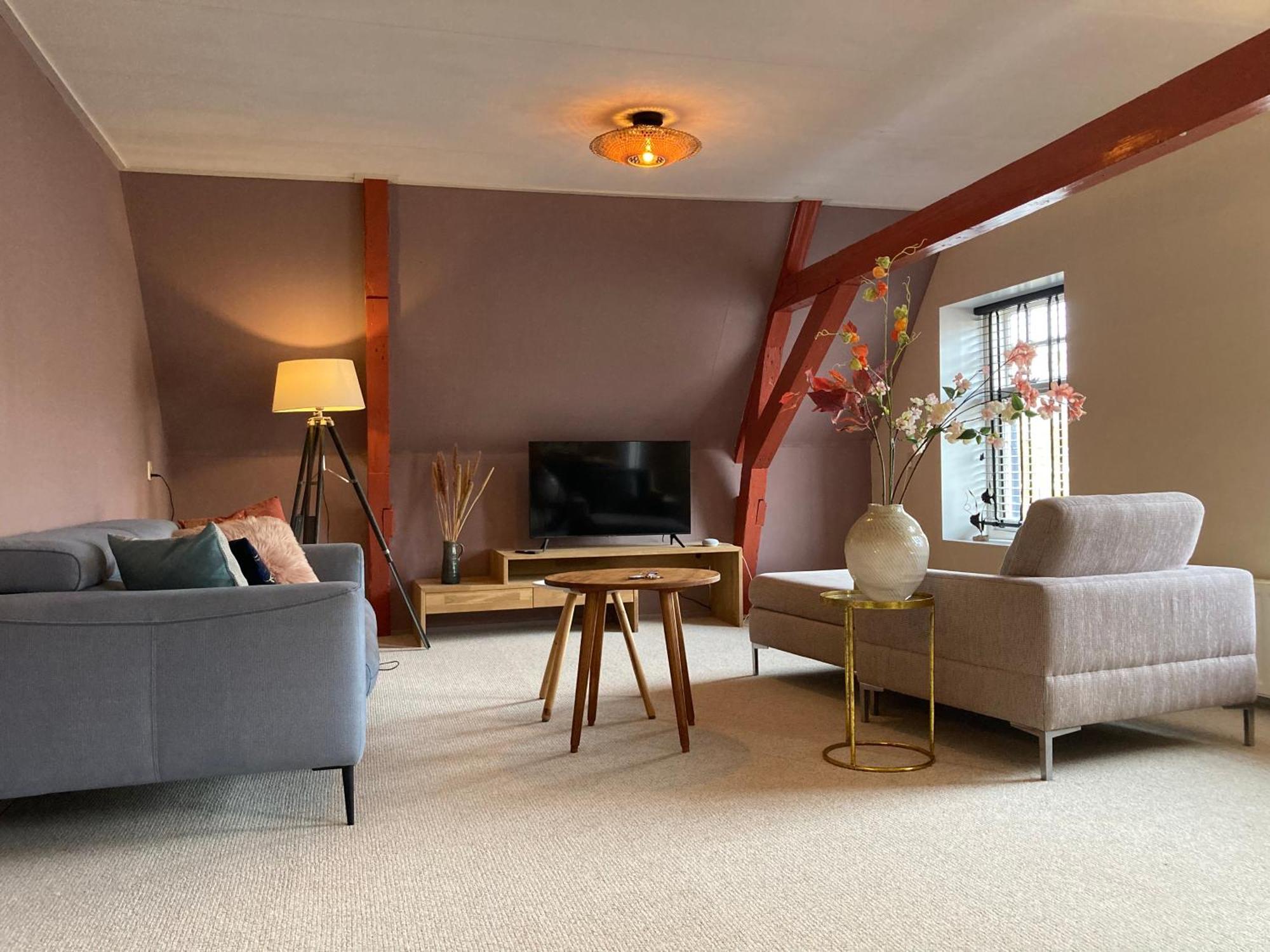 Elegant Appartement In Pakhuis Friesland Centrum 陆瓦尔登 外观 照片